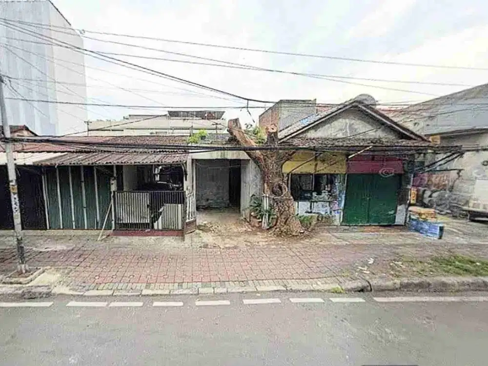 Jual Rumah dan Toko di Pinggir Kalan Utama Johar Baru SHM