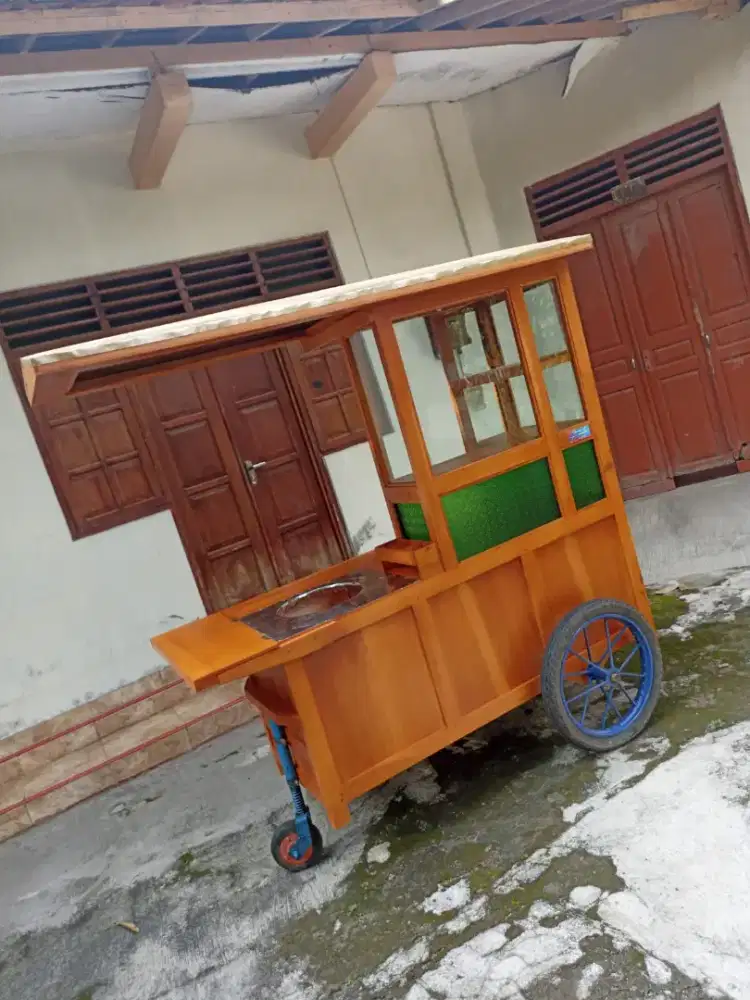 Jual Gerobak Angkringan, Bakso, Mie Ayam, Bubur, Sate, Soto, Pecel dll