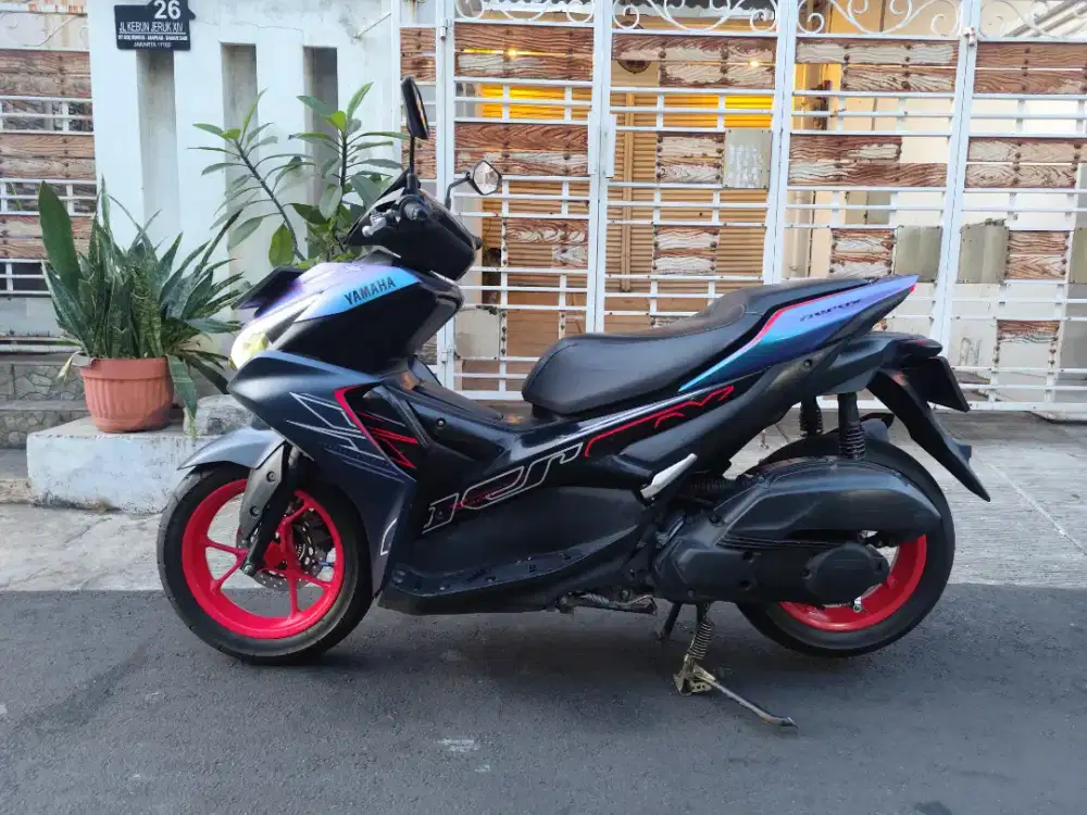 Yamaha aerox ciber city th 2023 km low dki