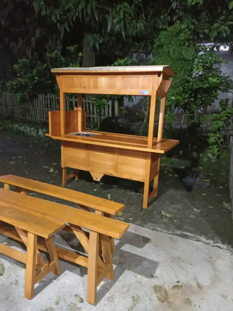 Jual Gerobak Angkringan, Bakso, Mie Ayam, Bubur, Sate, Soto, Pecel dll