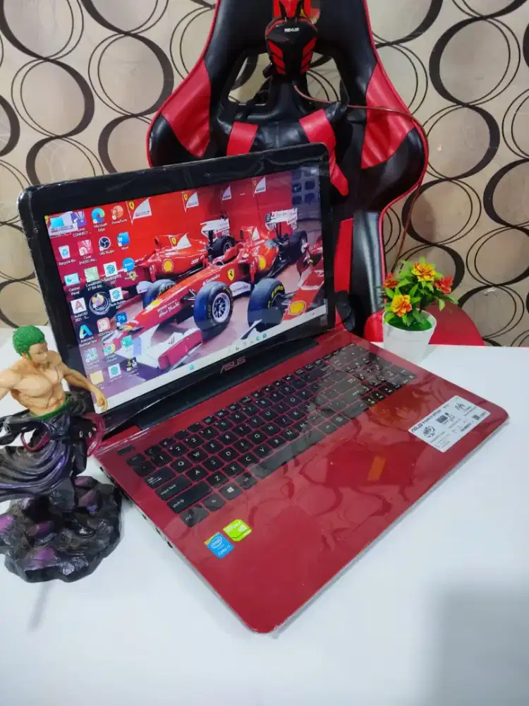 ASUS X555LB-502 slim Merah Meriah [DUAL VGA + SSD 500GB]