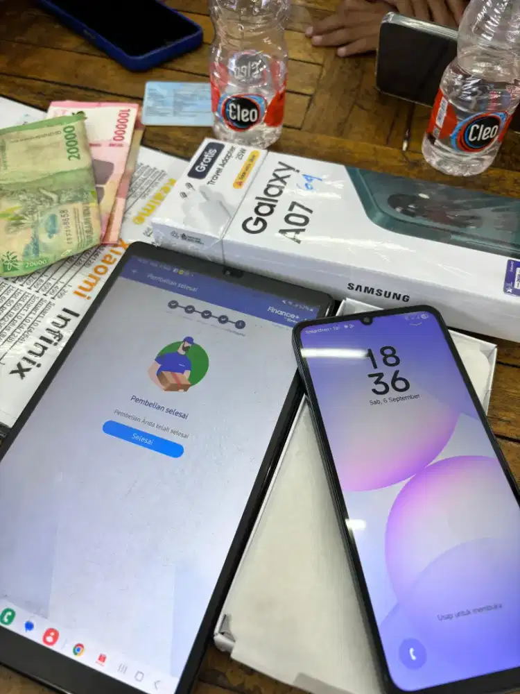 Kredit, cash, tuker tambah