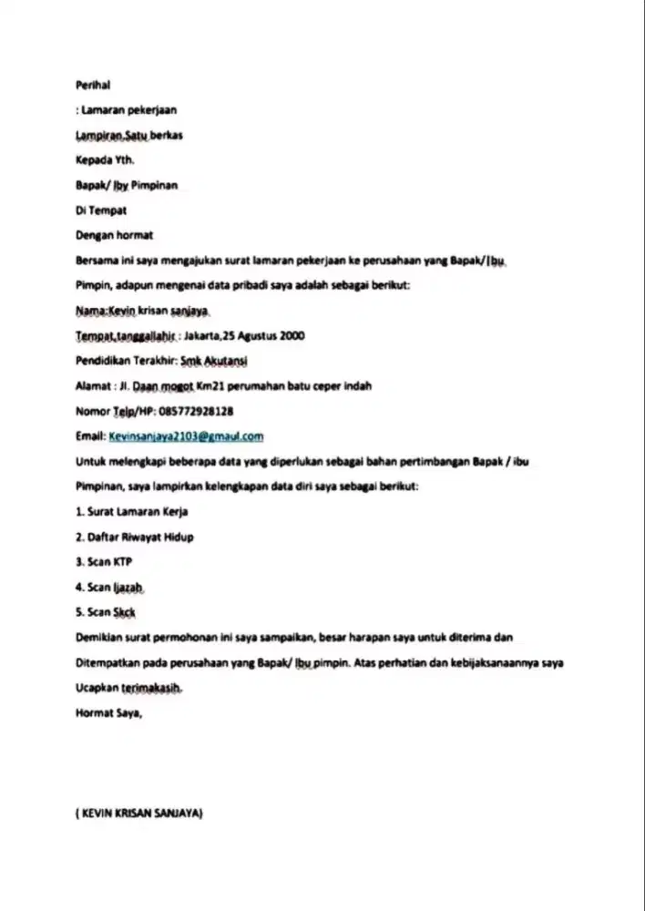 mencari perkembangan