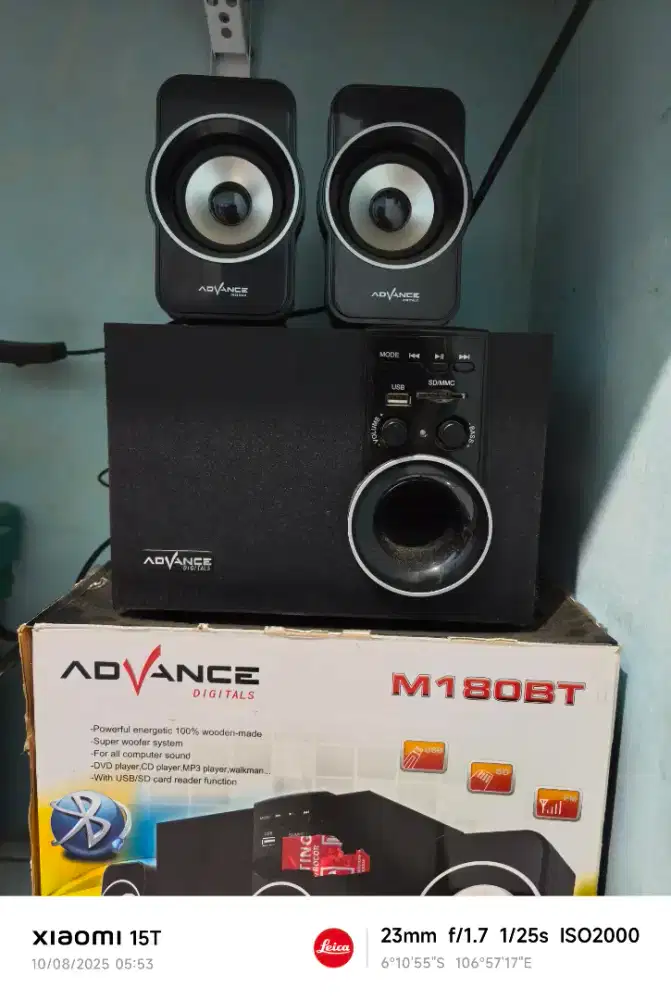 Speaker Bluetooth Advance M180BT