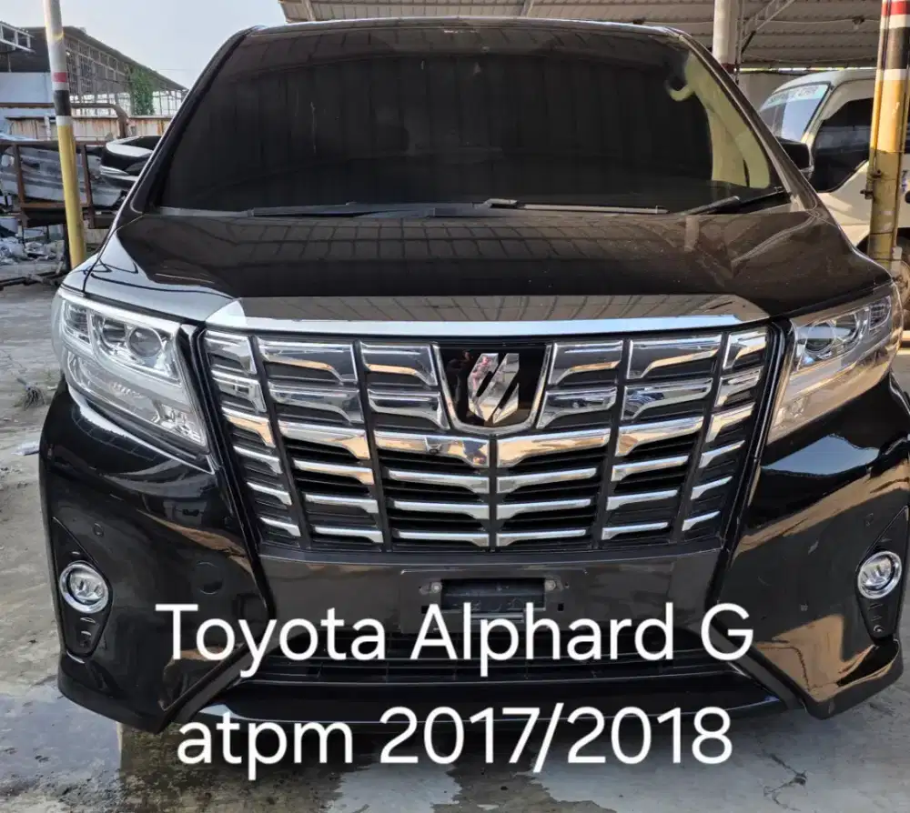 Toyota Alphard 2.5 G Atpm 2017/2018