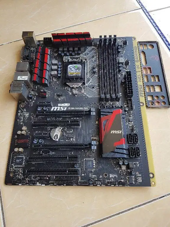Motherboard MSI B150A Gaming Pro soket 1151 gen 6 dan 7 intel