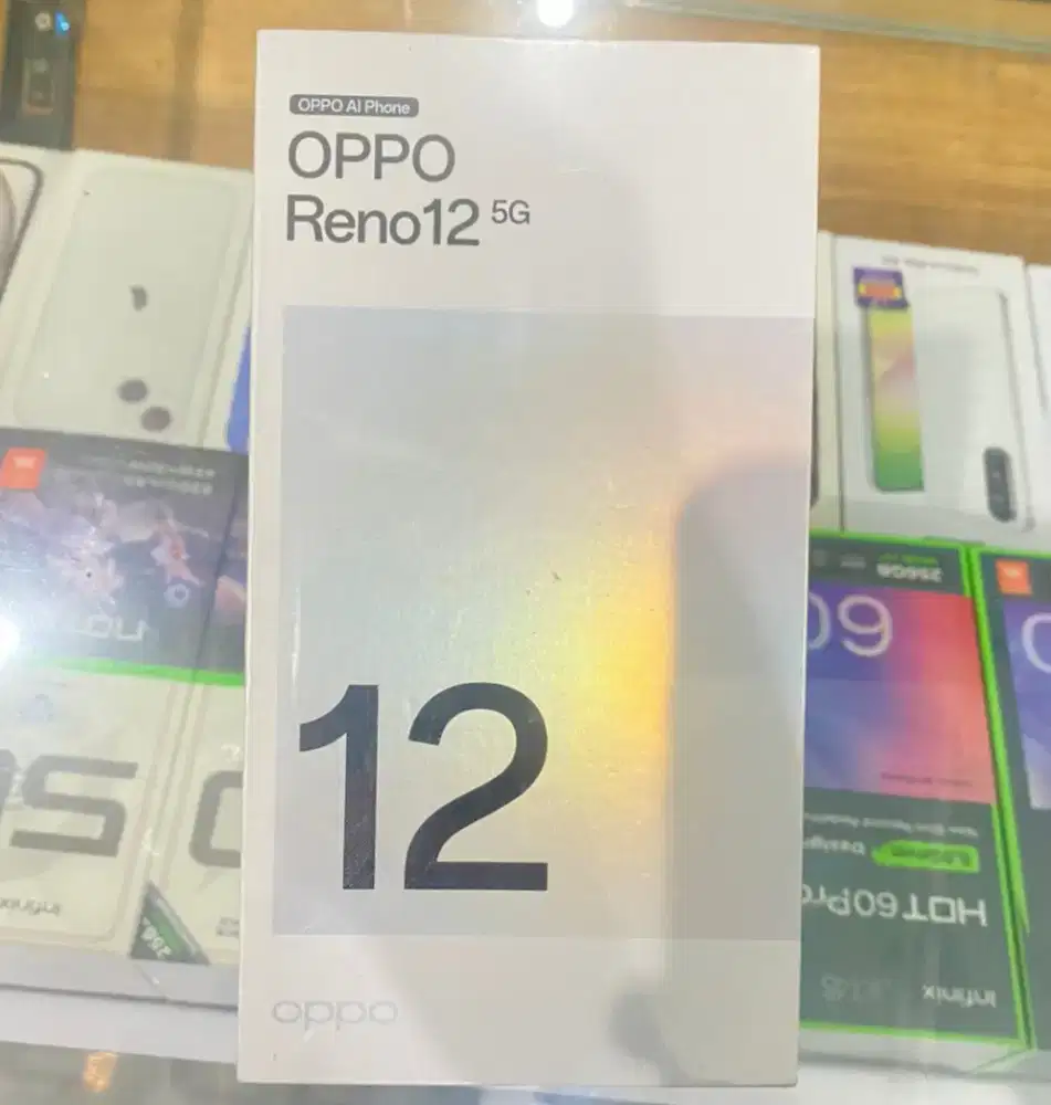 OPPO Reno 12 5G 12GB+256GB Pink BNIB Garansi Resmi Indonesia