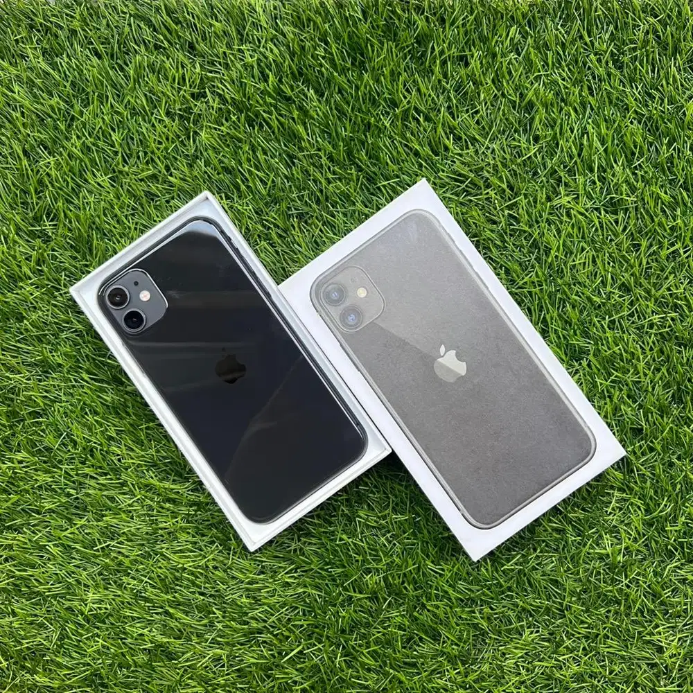 iPhone 11 128GB Black inter semua kartu