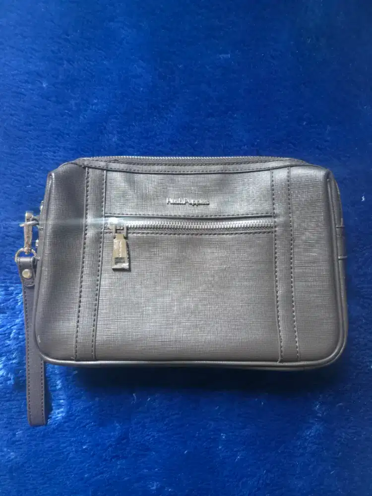 Hush Puppies Clutch Bag Tas Tangan Wallet Unisex Hushpuppies Ori
