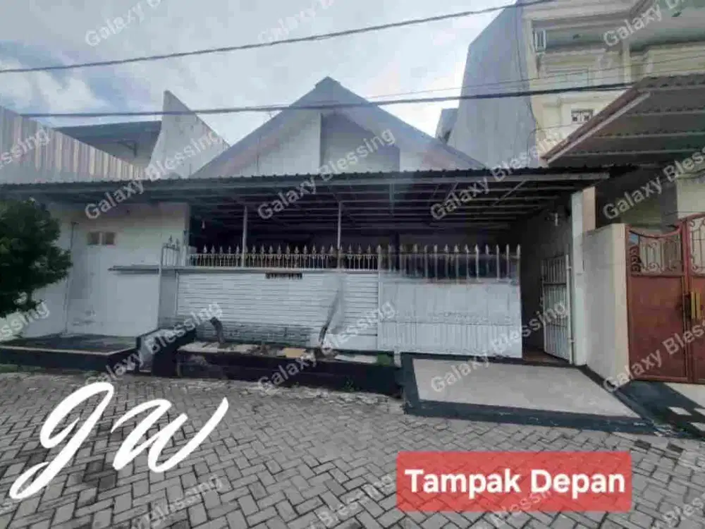 DIJUAL RUMAH MURAH KLAMPIS WISMA MUKTI FULL FURNISH