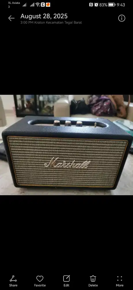 Speaker Marshall acton 1