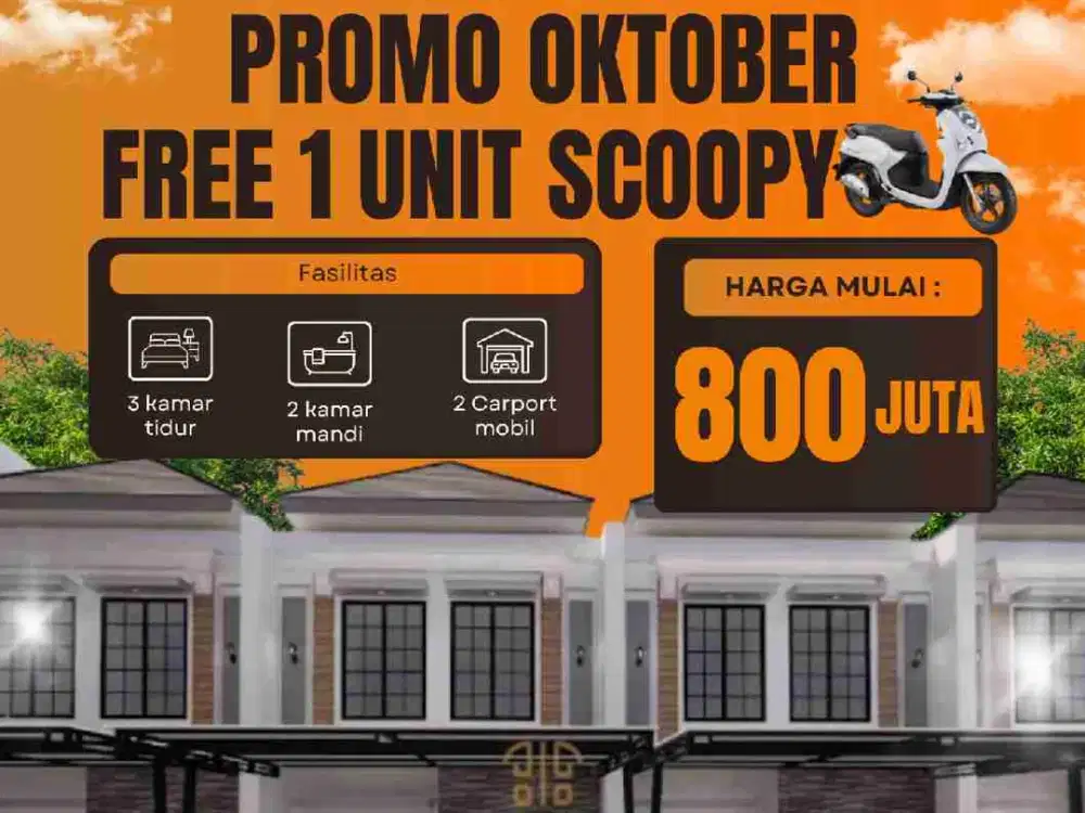 CLUSTER SIAP HUNI DP 0% DI JATISAMPURNA