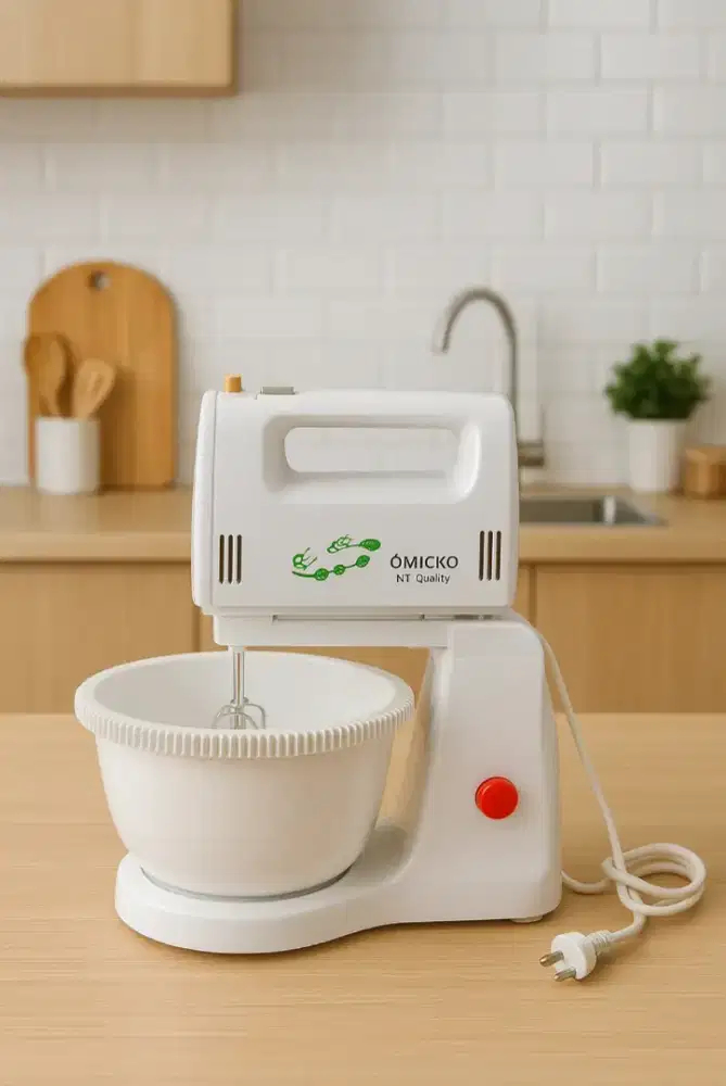 New Baru Mixer Omicko MX 1506 white lengkap dgn box standing