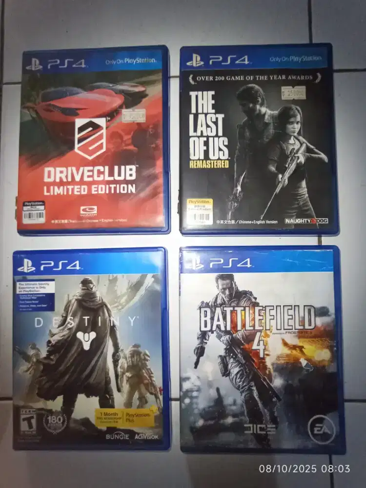 Kaset BD game ps4