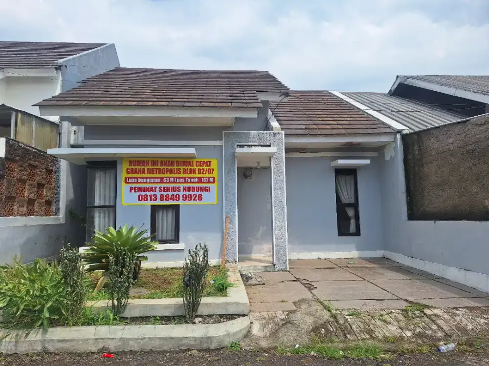 Di jual cepat Rumah siap huni