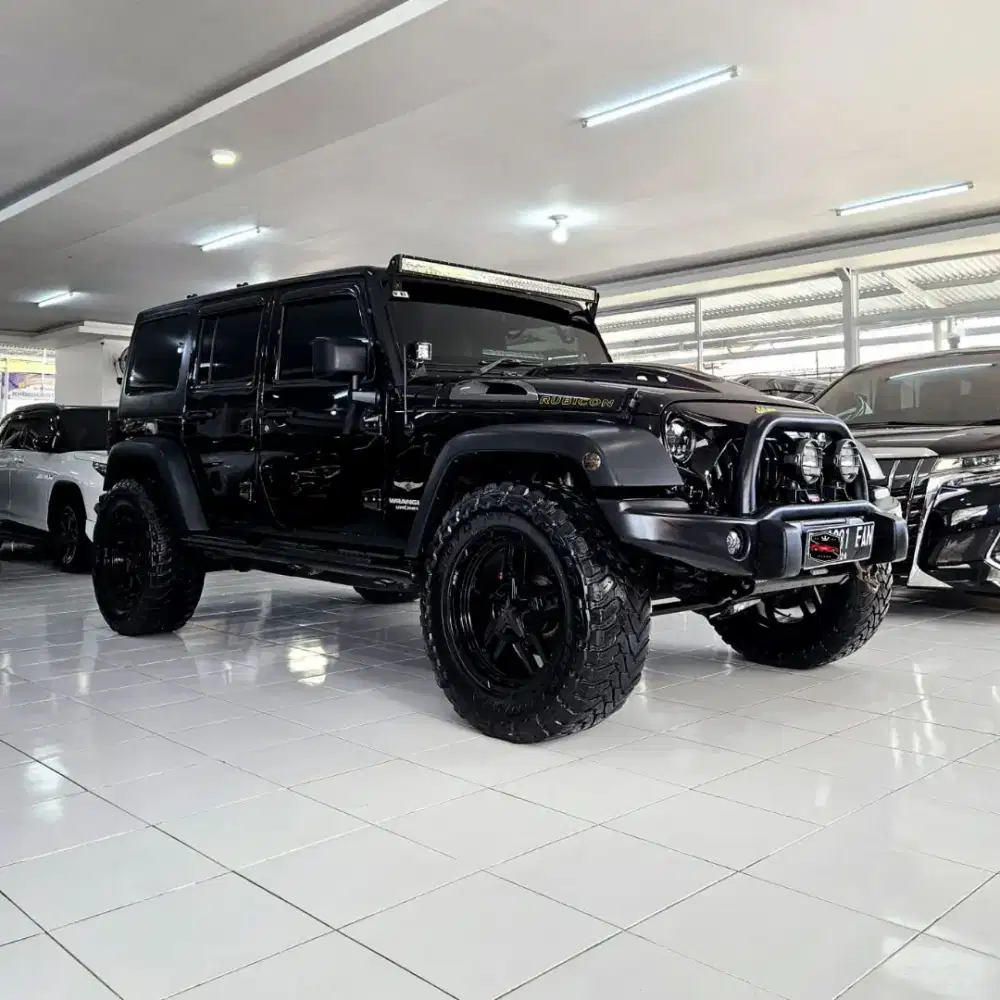 [2014] Jeep Wrangler JK Rubicon asli 4x4 PentaStar 3.6 at 2014 no 2015