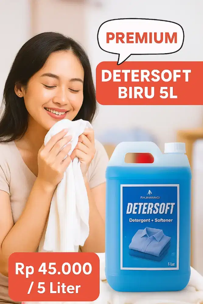 Sabaun dan deterjen murah berkualitas premium