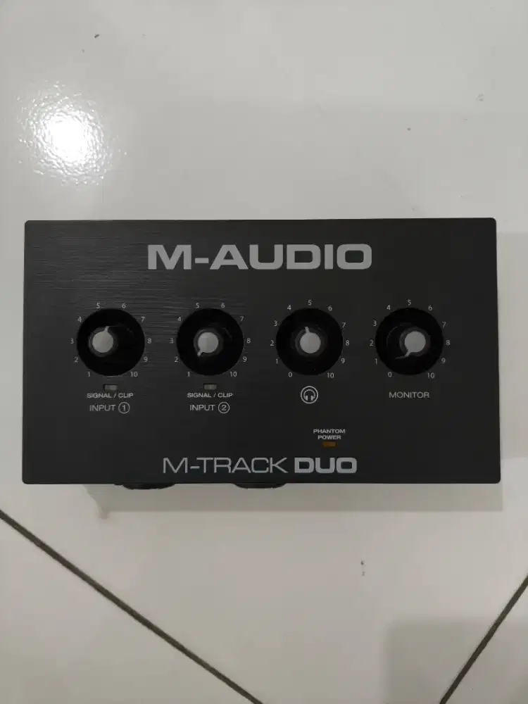 M Audio M track duo