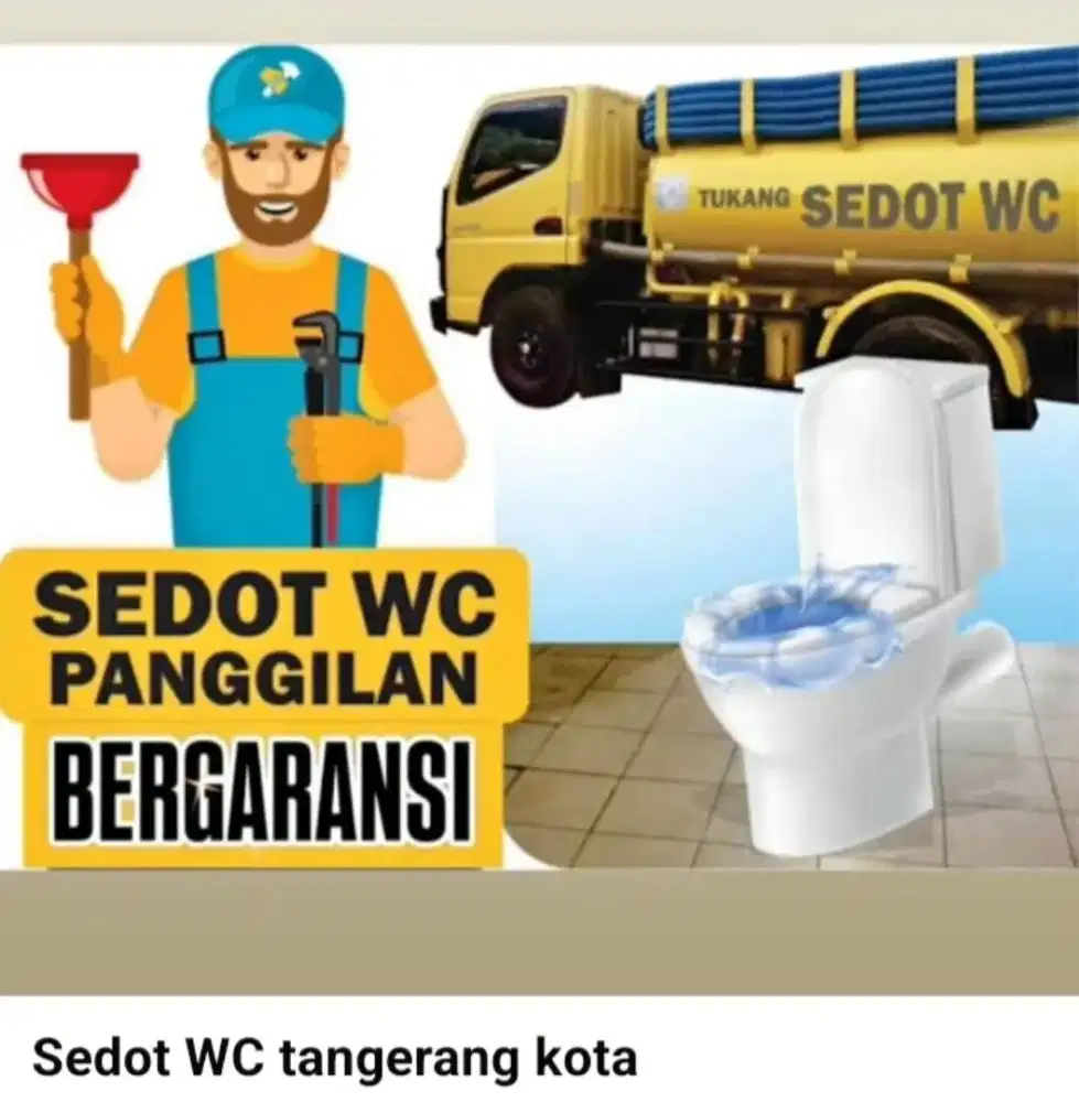 Jasa sedot WC bergaransi