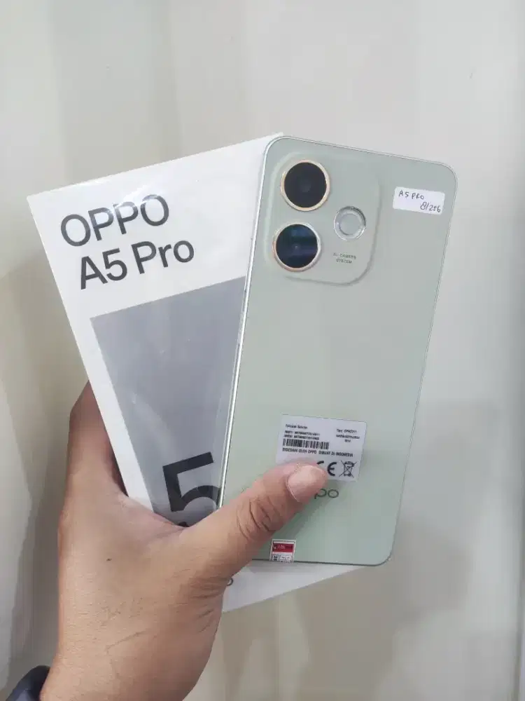 Oppo a5pro 4g ram 8/256 second mulus