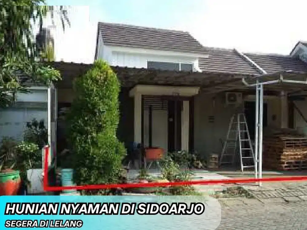 Dijual Rumah Lelang 300 Jutaan di Citra Harmoni Greenville Sidoarjo