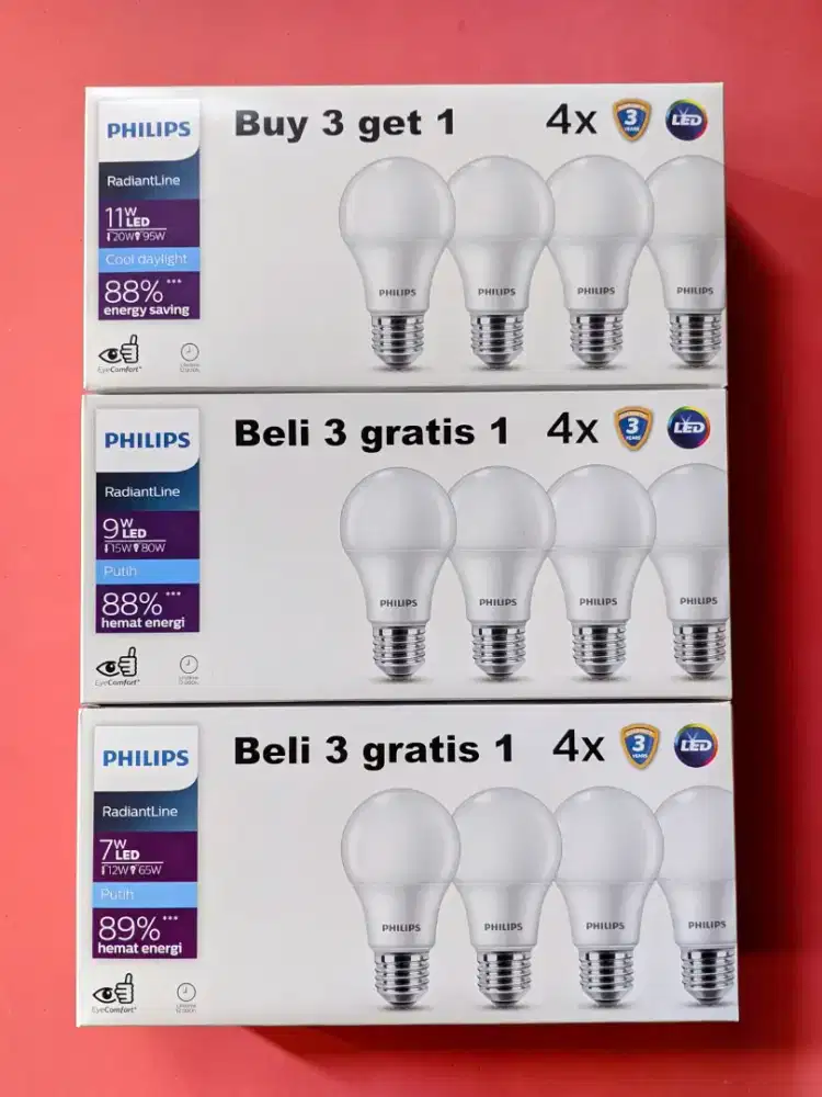 promo lampu led philips 
cocok buat yg punya proyek kost,kontrakan,dll