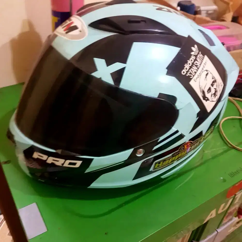 HELM GM RACE PRO ZR650 FULL FACE ORIGINAL SNI