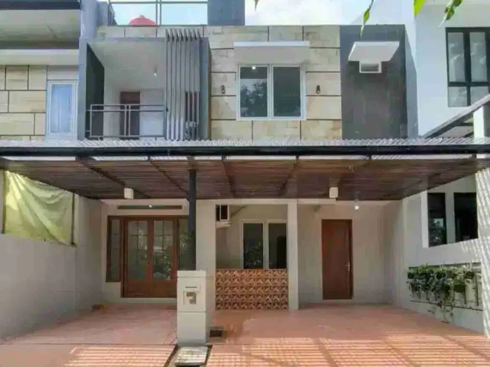 Dijual rumah siap huni dalam cluster dekat pintu tool Parigi