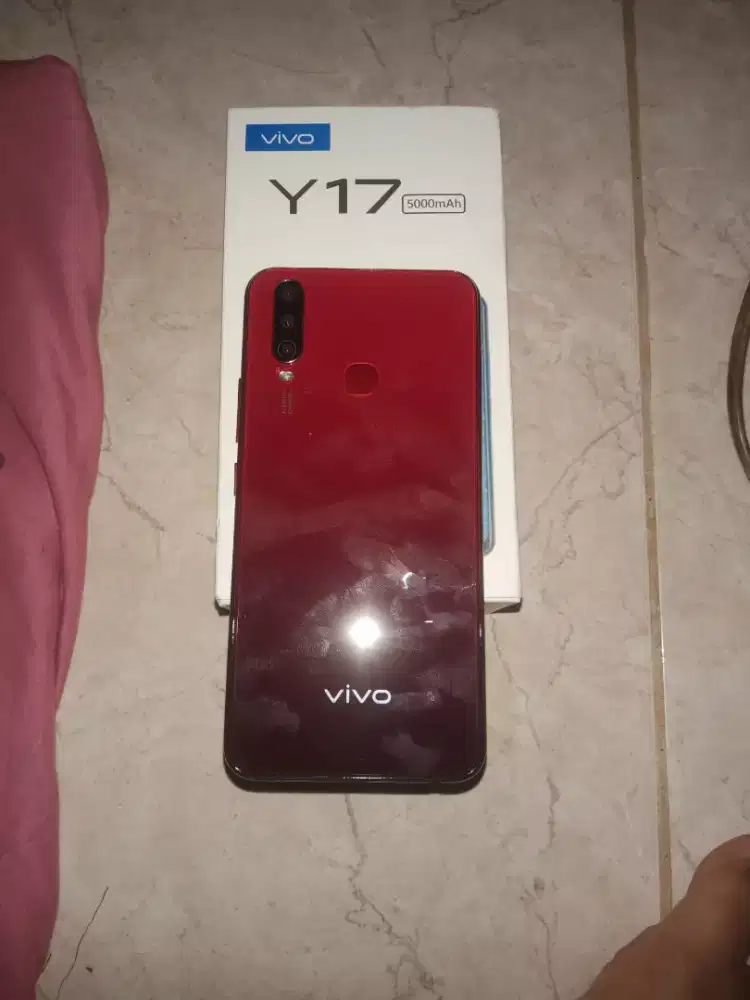 Jual hp vivo y17 fullset 8/256