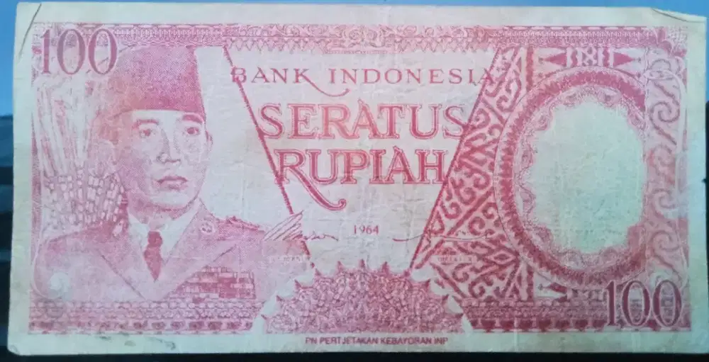 Mata Uang 100 Bung Karno