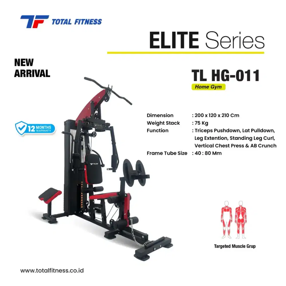 HOME GYM LEG PRESS NEW TLHG-011 ALAT FITNESS