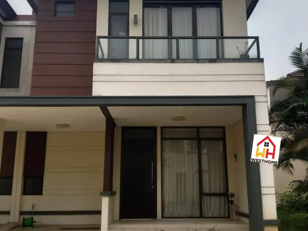 DISEWAKAN RUMAH LAVON 1 CLUSTER ENCHANTA. SIAP HUNI TERMURAH