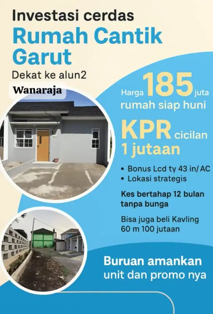 Rumah Murah dekat Alun-Alun