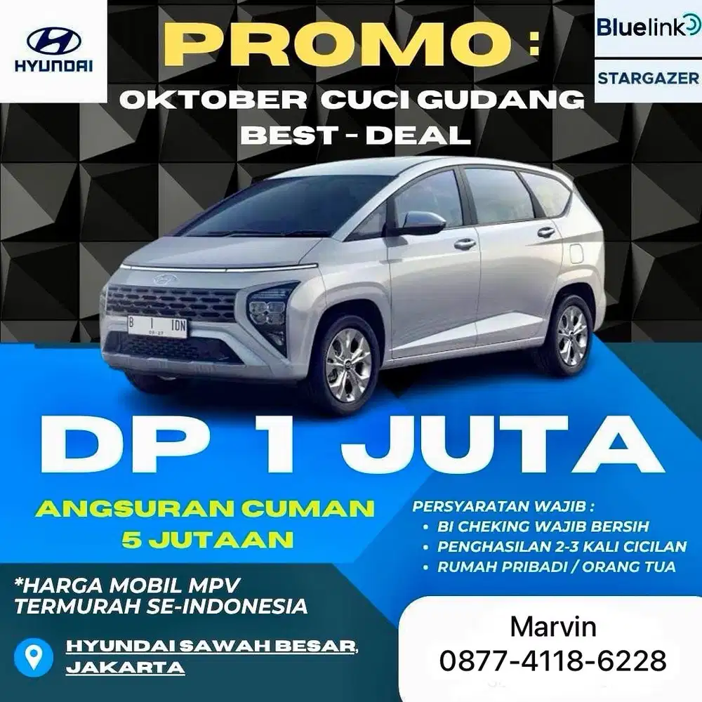 STARGAZER BARU DP 1 Jutaan saja