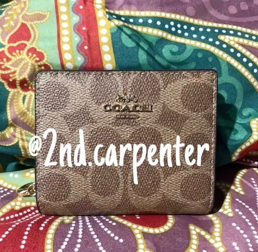 Dompet Wallet Coach Second Original Like New