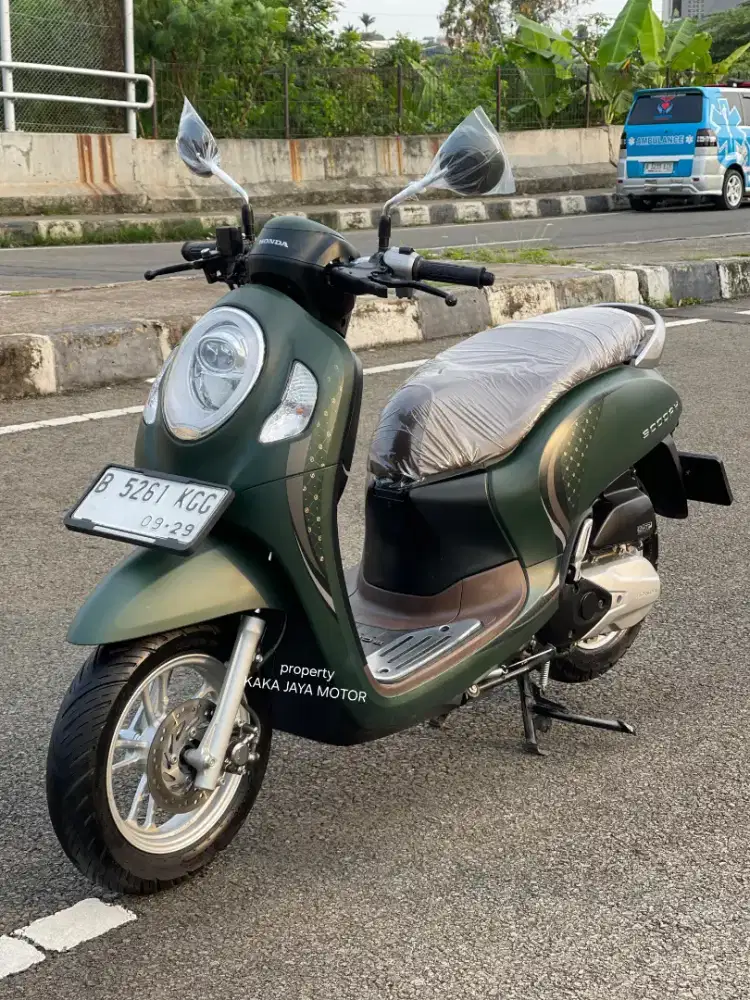 SCOOPY PRESTIGE 2024 ARMY CASH/Kredit Bergaransi