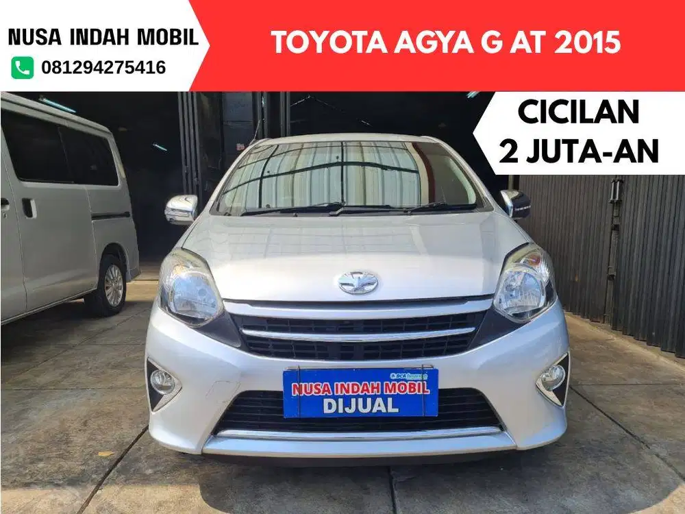 CICILAN RINGAN toyota agya g matic 2015