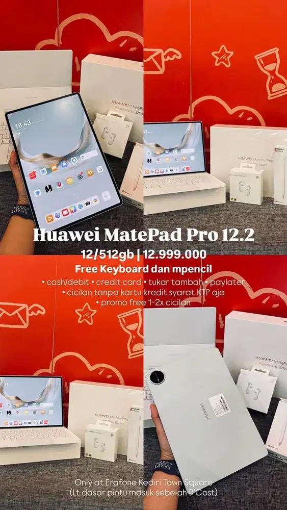 Huawei MatePad Pro 12.2 free pencil