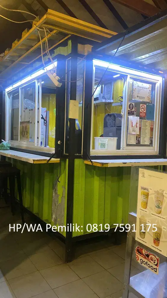 Booth Semi Container