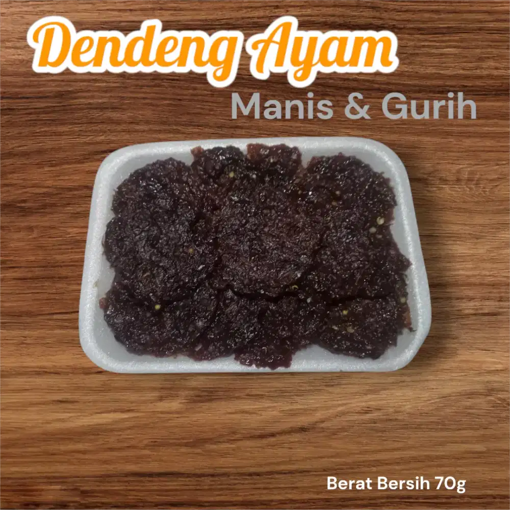 Dendeng Ayam Manis Gurih Empuk