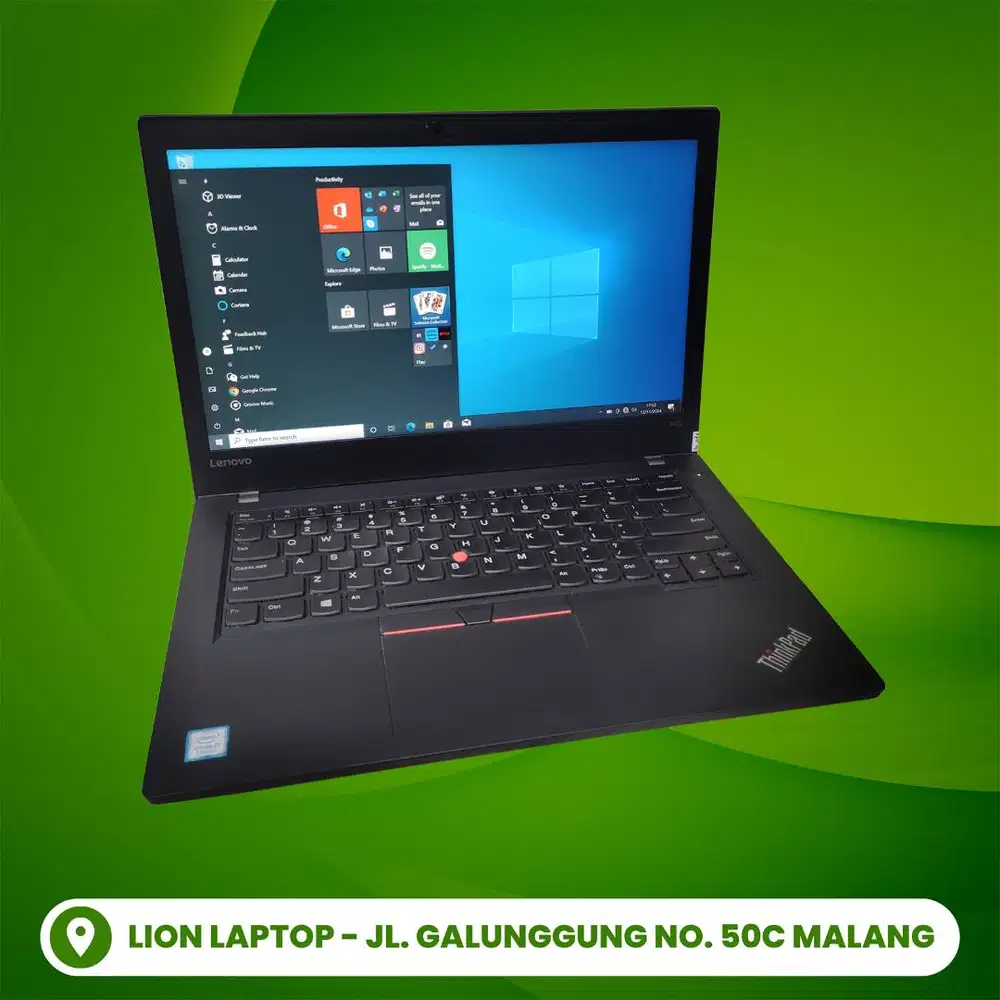 Core i7 RAM 8GB SSD 256GB Touchsceen Lenovo Thinkpad T470 [08|10]