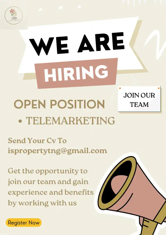 LOWONGAN PEKERJAAN TELEMARKETING