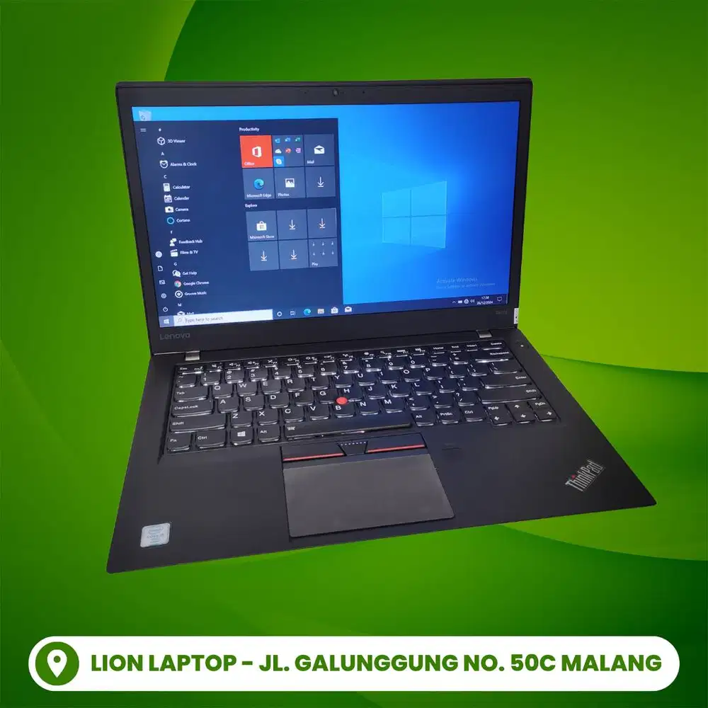 RAM 8GB SSD 256GB Core i5 Slim Lenovo Thinkpad T460s [08|10]