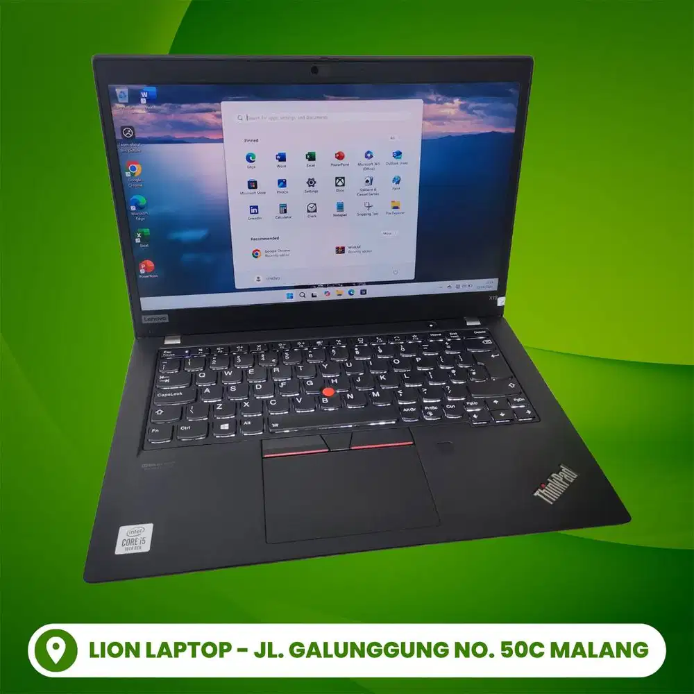 Core i5 Gen 10 slim mulus RAM 8GB SSD 256 Lenovo Thinkpad X13 [08|10]
