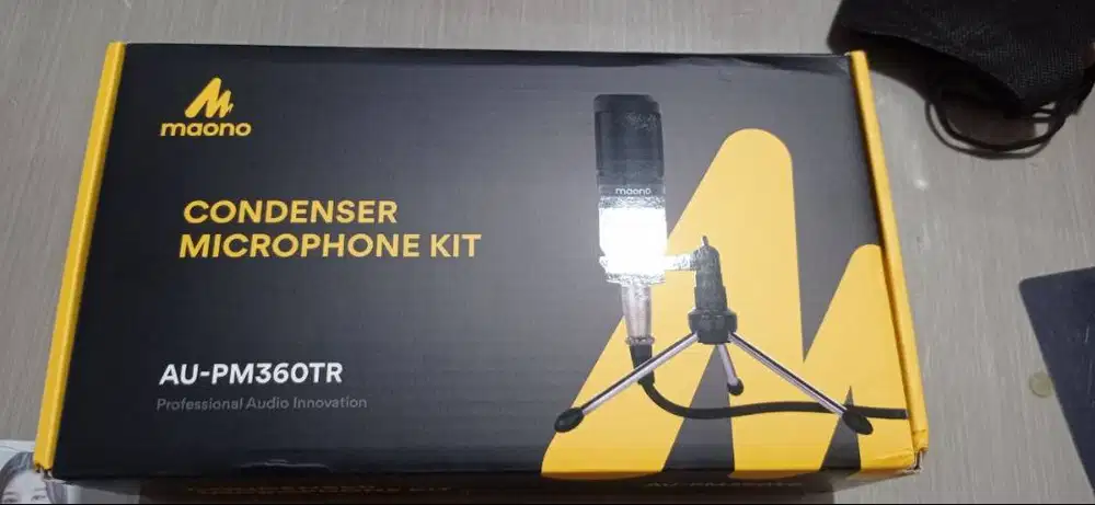 JUAL CEPAT BU MIC SET CONDENSER MAONO AU-PM360TR MULUSSSSSS