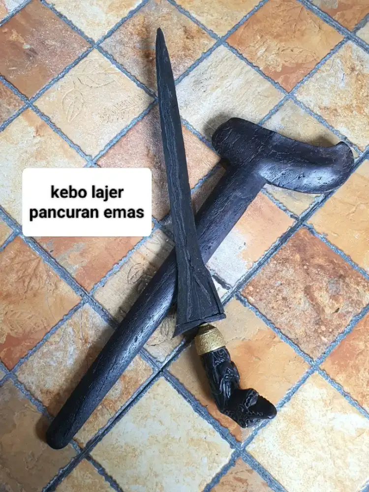 Pusaka keris kebo lajer