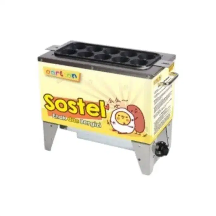 Mesin Egg Roll 10 Lubang LPG CARLTON
