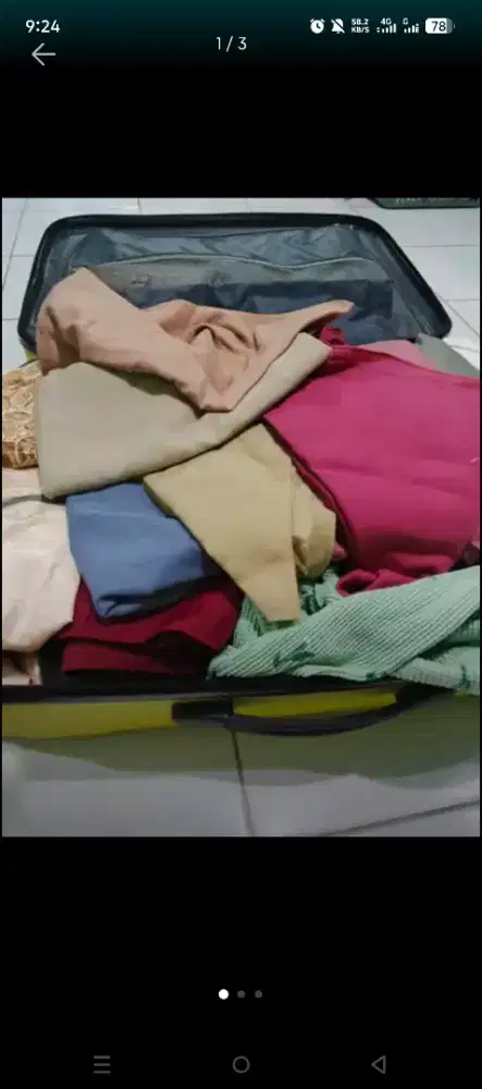 Baju wanita gratis tanpa koper