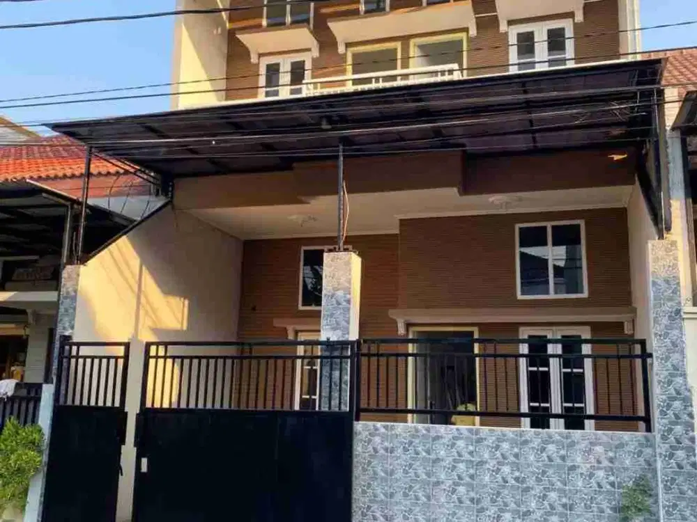 RUMAH BARU RENOVASI DIJUAL CEPAT TERMURAH 2 LANTAI LOKASI DI MULYOSARI, KENJERAN