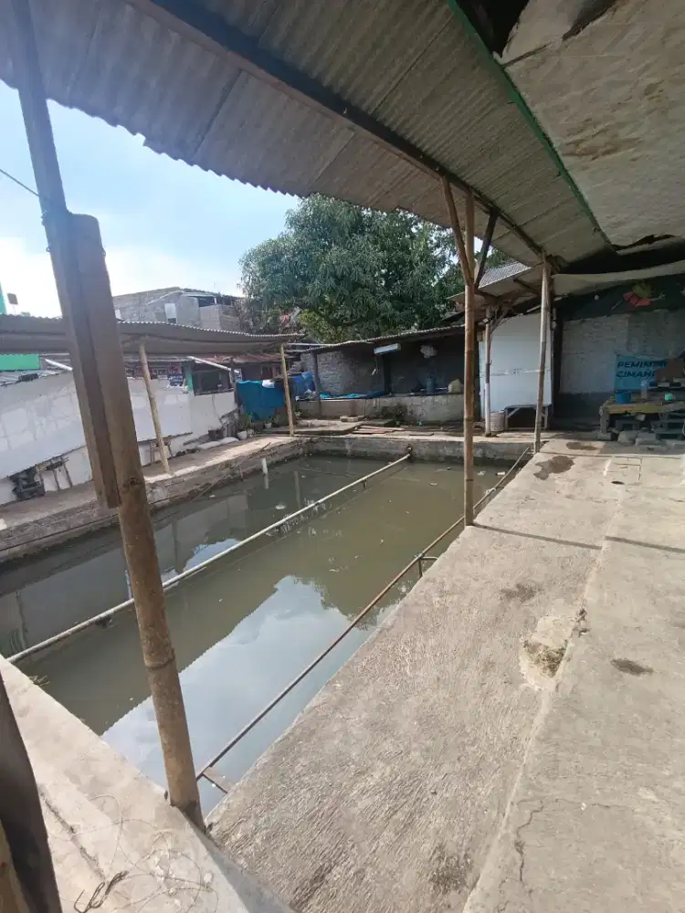 Di jual kolam pemancingan + tanah